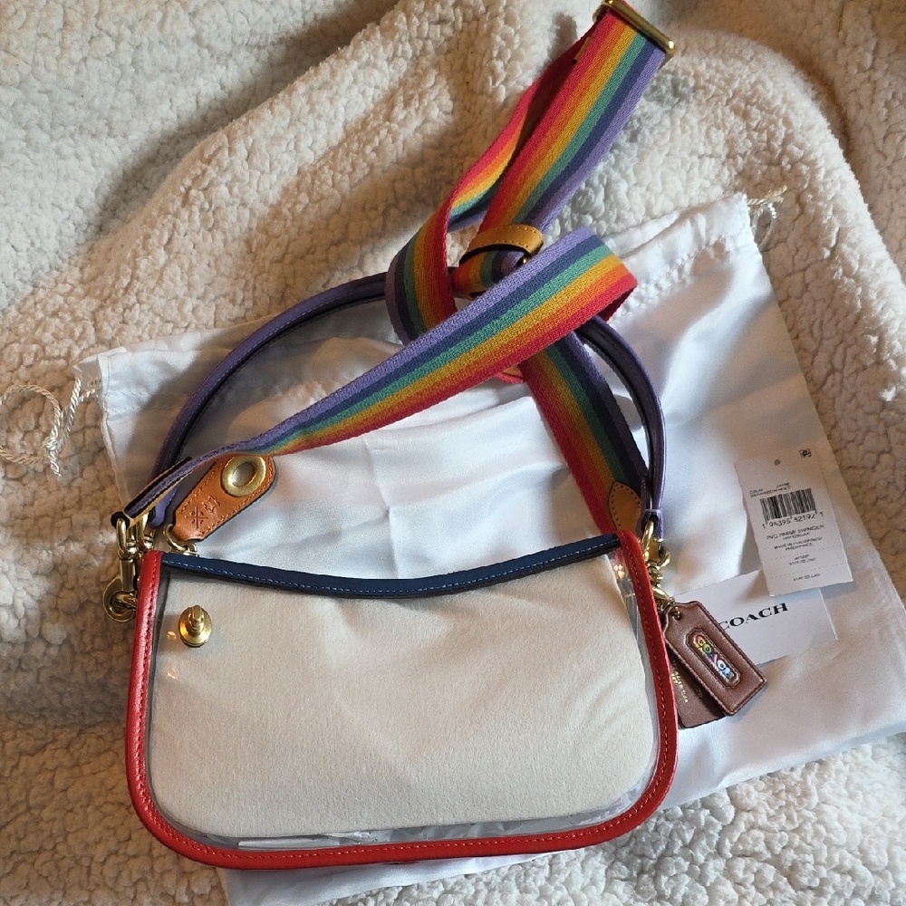 Coach Stadium Swinger In Rainbow